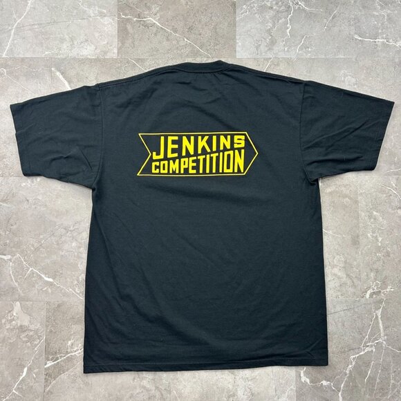 Vintage Bill Jenkins Competition Graphic Tee Mens XL Racing Short Sleeve Shirt - Picture 1 of 9